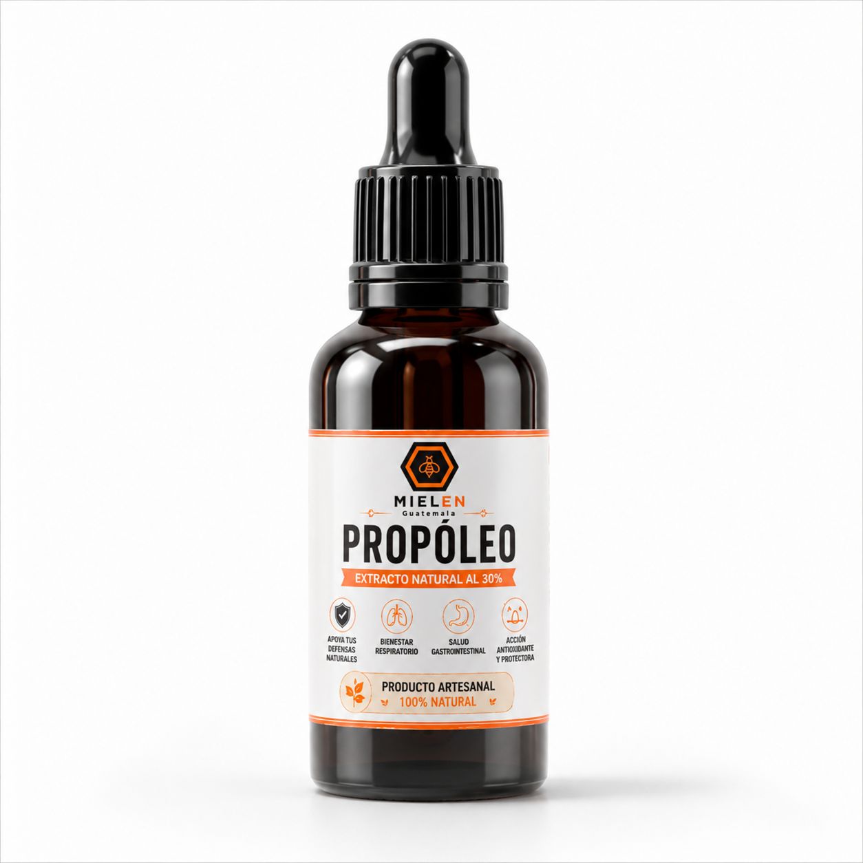 Extracto de Propóleo Gotero vidrio 30 ml - El Escudo Protector de la Naturaleza