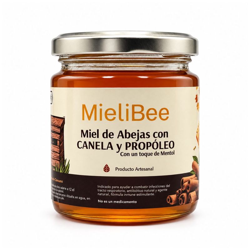 MieliBee - Fórmula Respiratoria con Canela y Eucalipto