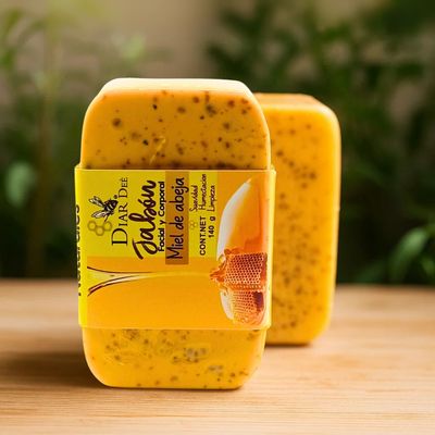 Jabón Súper Nutritivo de Miel y Polen