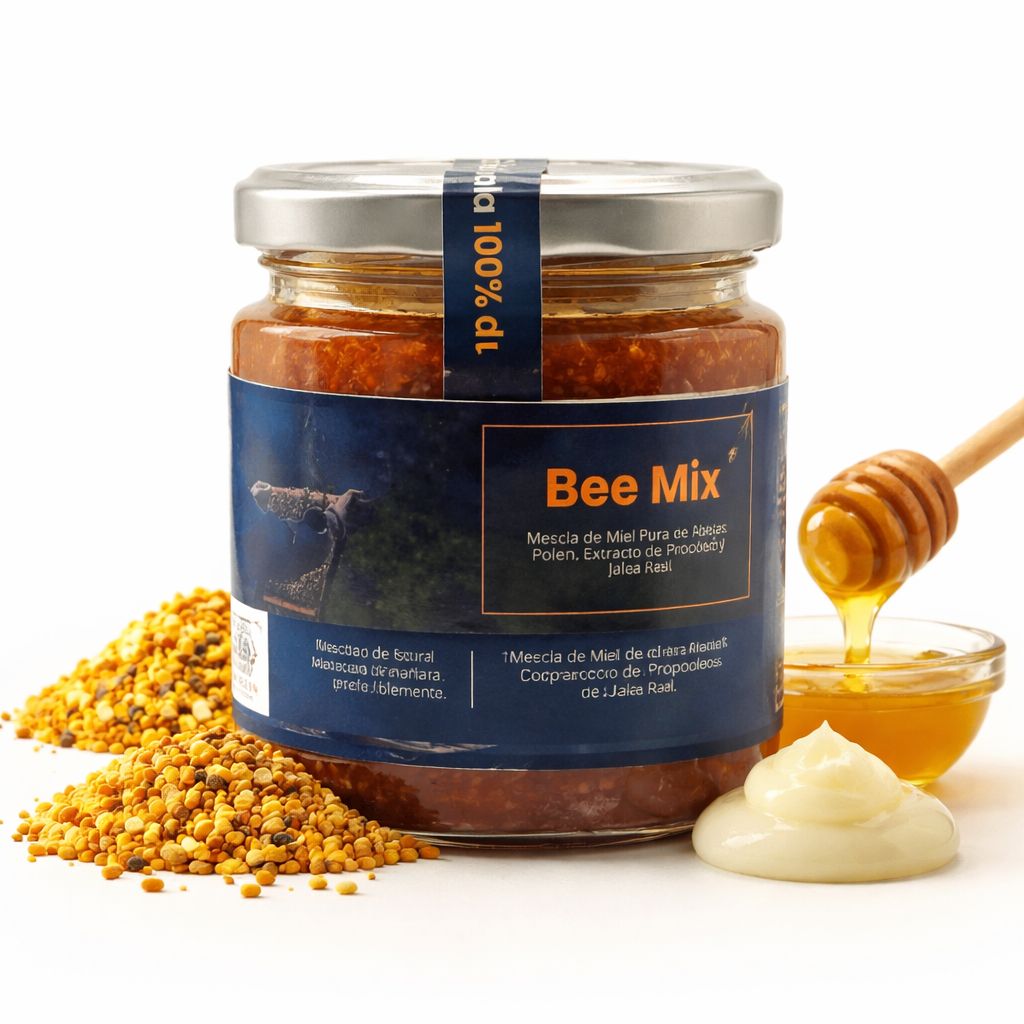 Bee Mix
Miel pura
propoleo
jalea real
polen 
polen de abeja
Guatemala
Mielen Guatemala
Servicio a domicilio