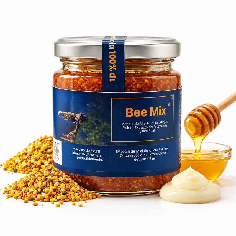 Bee-Mix - Miel con Polen, Propóleo y Jalea Real