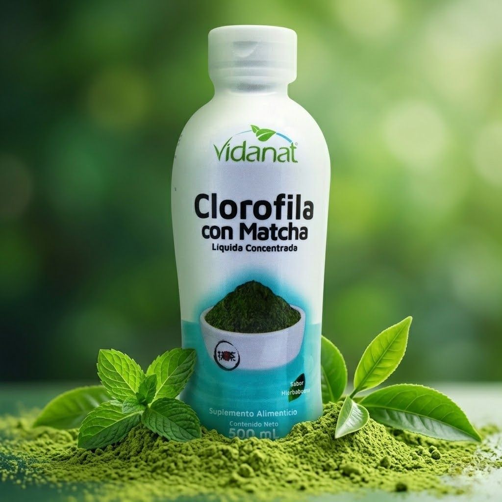 Clorofila con Matcha - Energía y Foco Natural