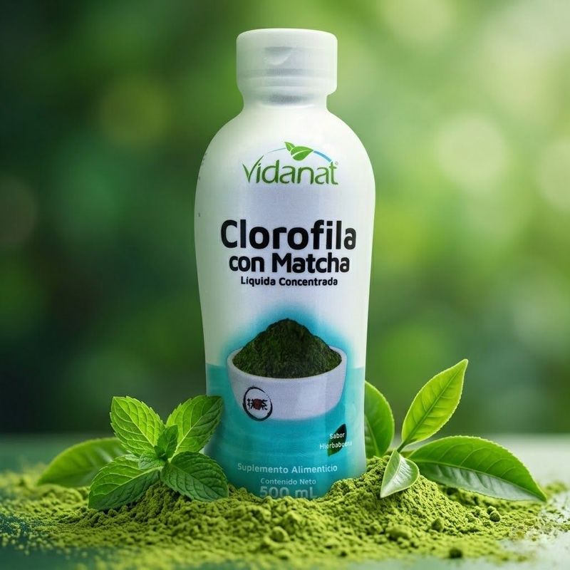 Clorofila con Matcha - Energía y Foco Natural