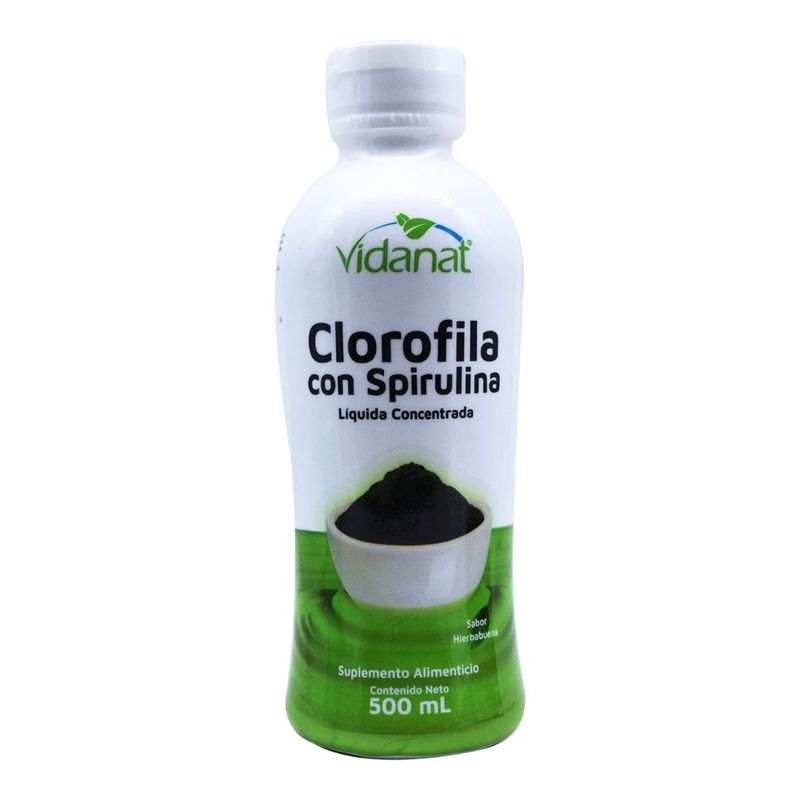 Clorofila con Spirulina - Superalimento Líquido