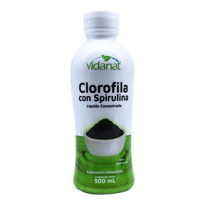 Clorofila con Spirulina - Superalimento Líquido