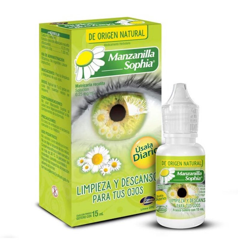 Gotas para Ojos de Manzanilla - Alivio Natural y Refrescante