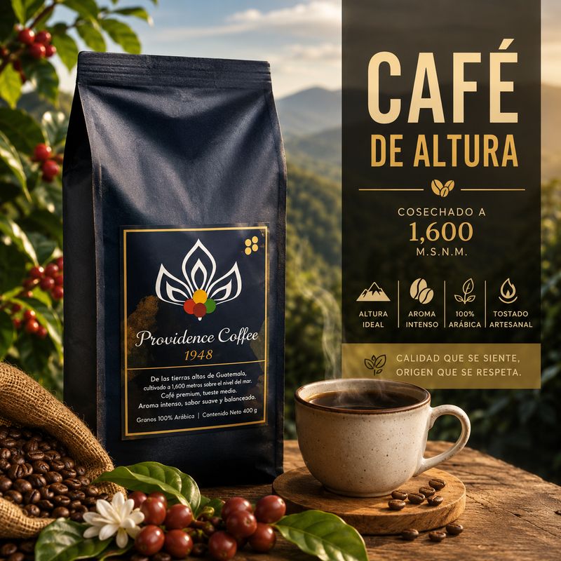 Café orgánico de altura 400 gramos