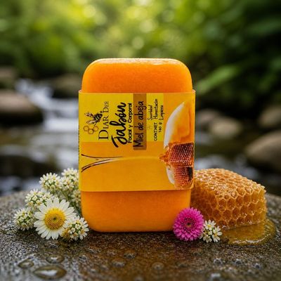 Jabón Artesanal de Miel - Pura Suavidad Natural