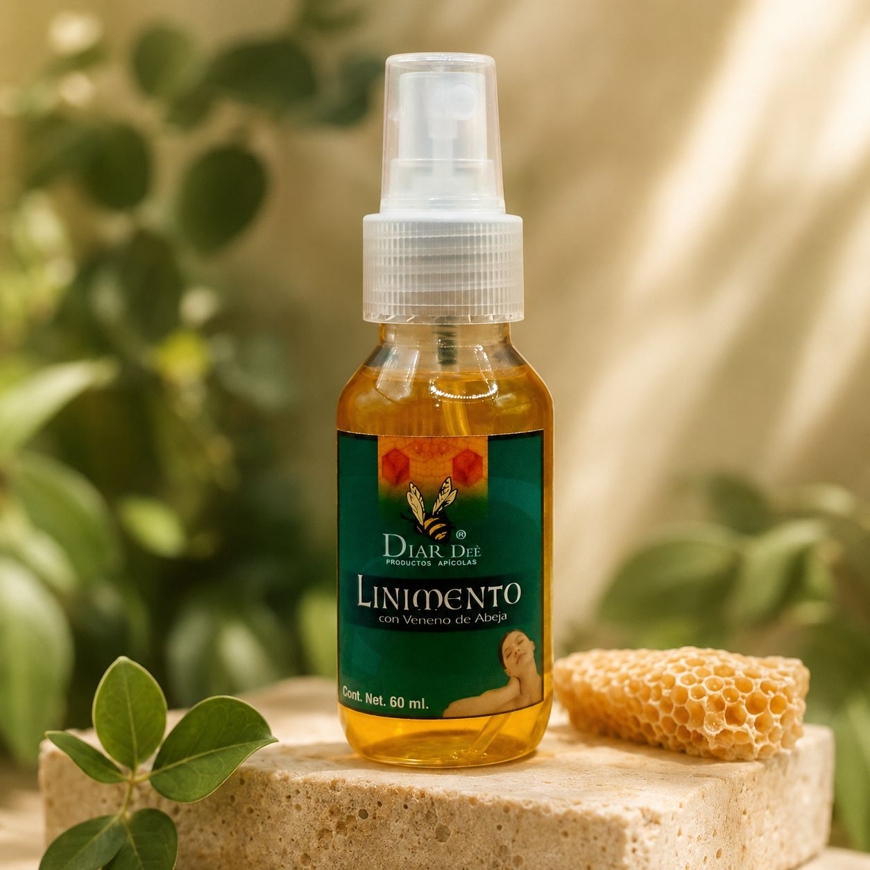 Linimento de Veneno de Abeja en Spray (60 ml) – Alivio Profundo y Natural