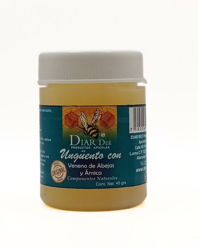 Ungüento de Veneno de Abeja y Árnica - Alivio Tópico Concentrado
