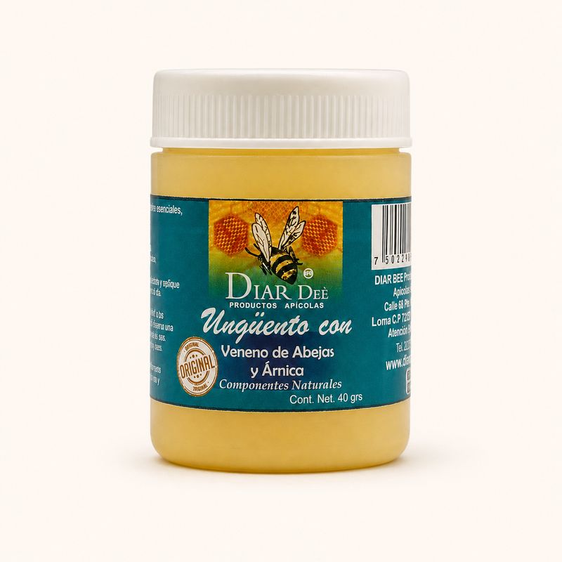 Ungüento de Veneno de Abeja y Árnica - Alivio Tópico Concentrado