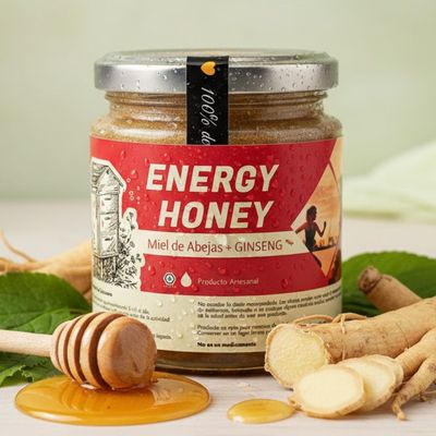 Energy Honey - Energía Natural con Miel y Ginseng