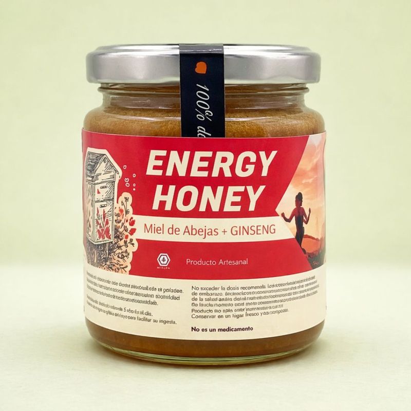 Energy Honey - Energía Natural con Miel y Ginseng