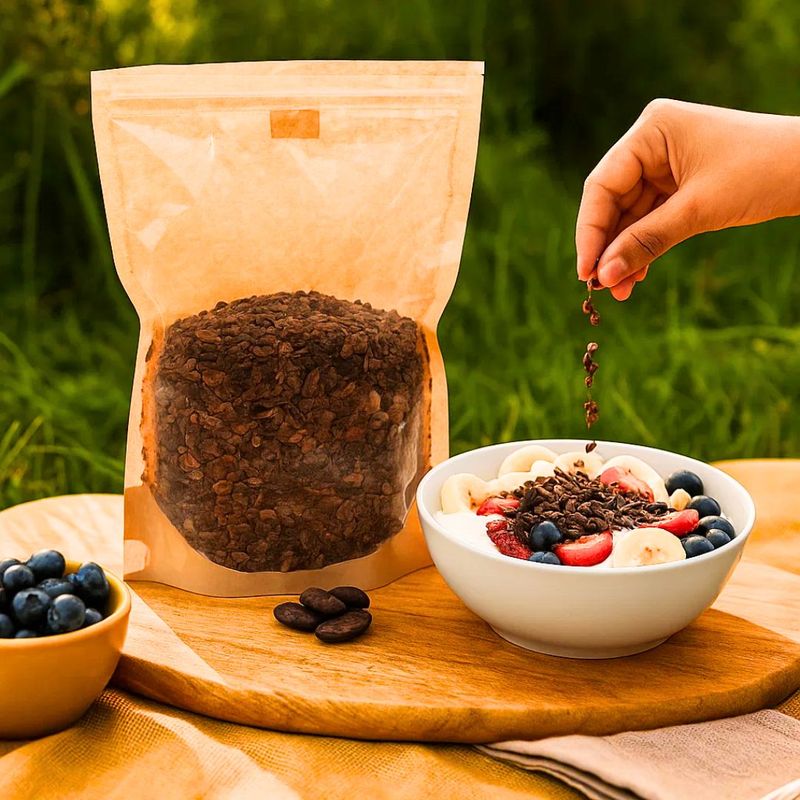 Nibs de Cacao Puro Artesanales - Superalimento Triturado