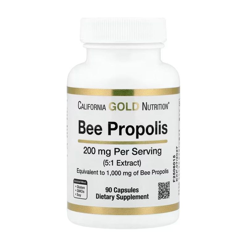 Propóleo de abeja 1000 mg – California Gold Nutrition (90 cápsulas)
