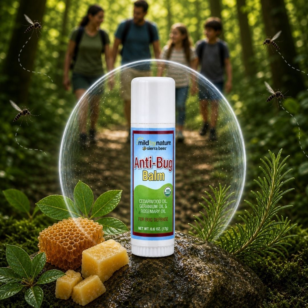 Bálsamo en Barra Repelente de Insectos – Mild By Nature (17 g)