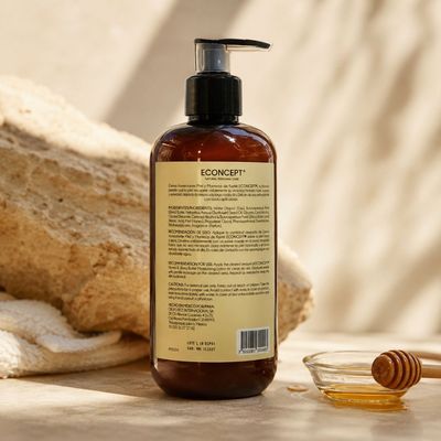 Crema Corporal Humectante Econcept Miel y Karité 500 ml
