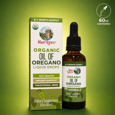 Aceite de orégano orgánico 60 ml