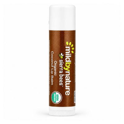 Bálsamo Labial Orgánico Mild By Nature Sierra Bees con Coco