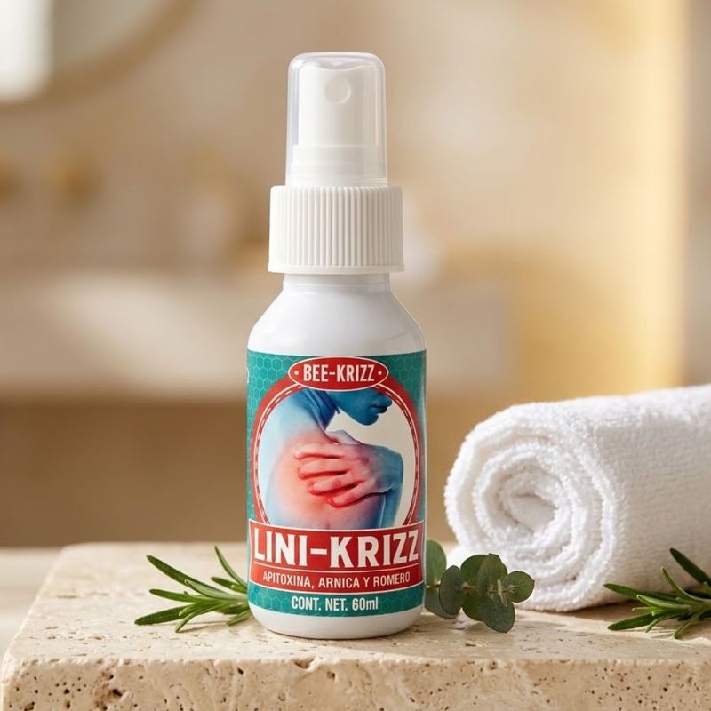 Linimento de Apitoxina (Veneno de Abeja) con Árnica y Romero – 60 ml
