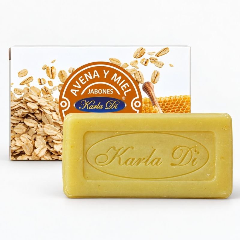 Jabón de Avena y Miel de Abejas – Karla Di Naturals (100 g)