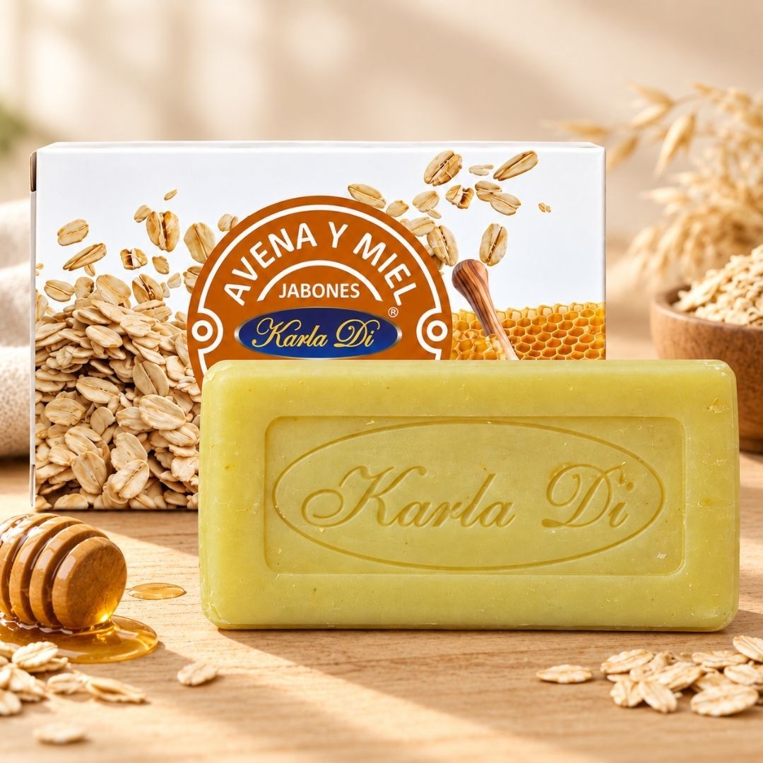 Jabón de Avena y Miel de Abejas – Karla Di Naturals (100 g)