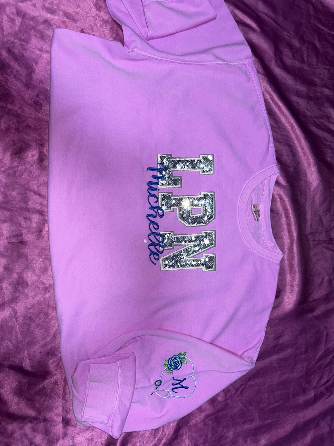 SEQUIN Custom Sweatshirt