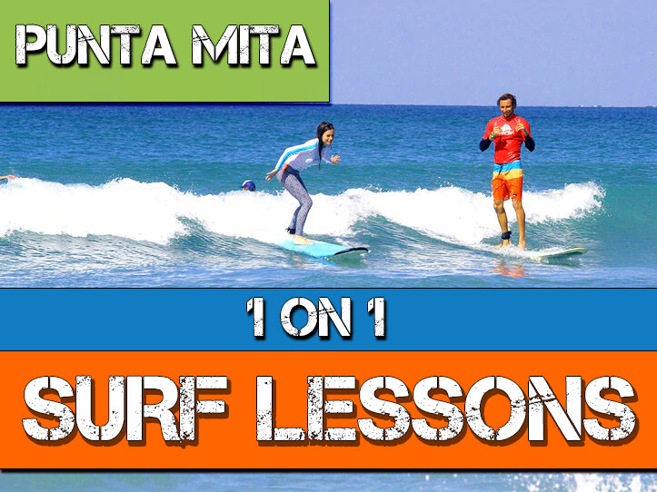 PUNTA MITA SURF LESSONS 1 ON 1