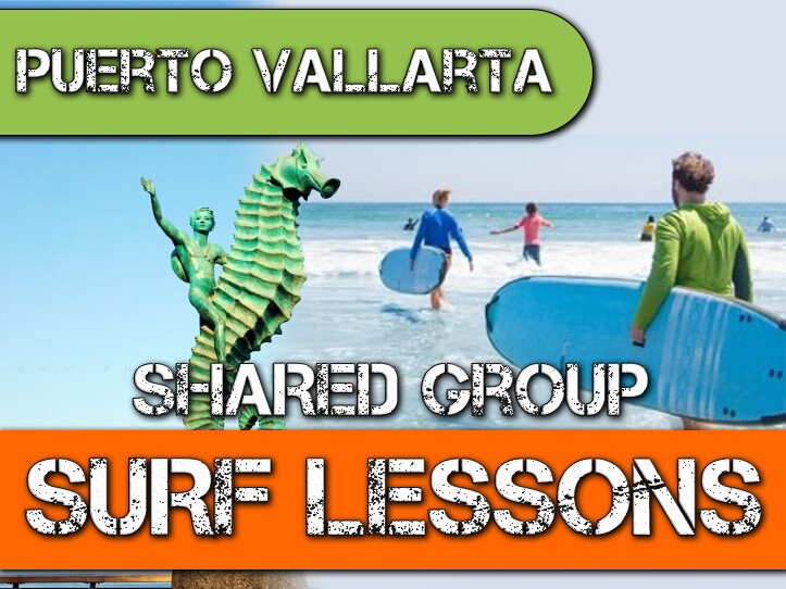 Puerto Vallarta Surf Lessons Open Group