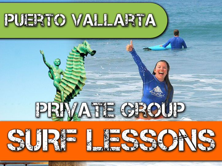 Puerto Vallarta Surf Lessons Private Group
