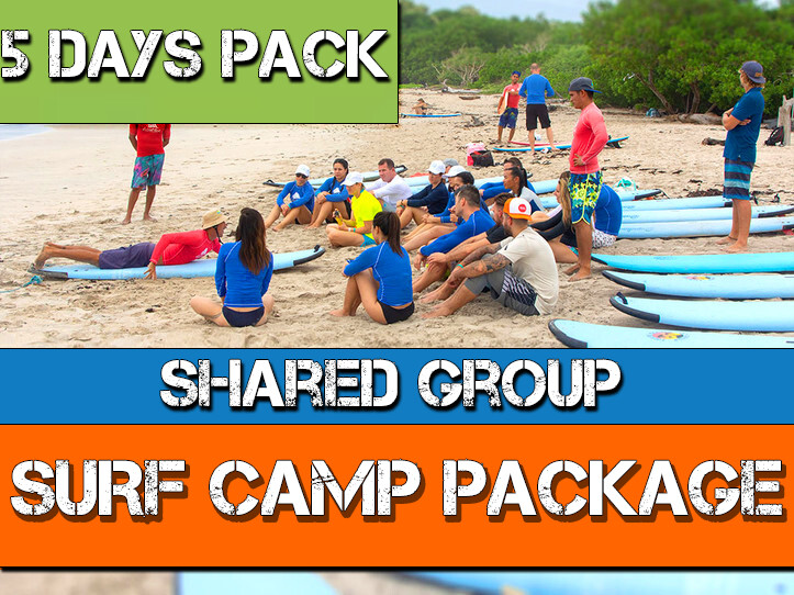 PUNTA DE MITA (LA LANCHA) & SAYULITA SHARED  SURF CAMP  2 DAYS