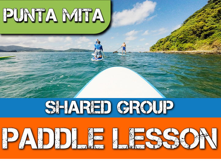 PUNTA MITA PADDLE BOARD LESSONS OPEN GROUP