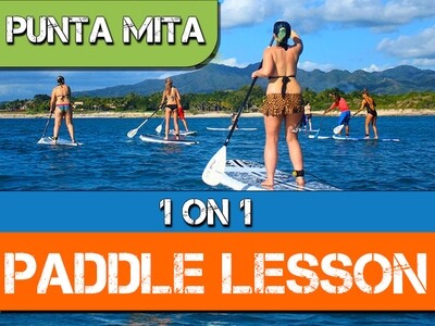 PUNTA MITA PADDLE BOARD LESSONS 1 ON 1