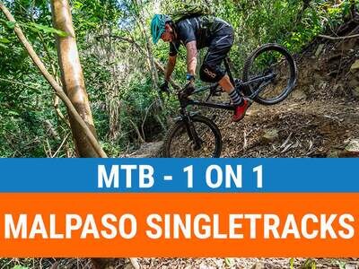 SAYULITA MOUNTAIN BIKING IN MALPASO SINGLETRACK MTB 1 ON 1
