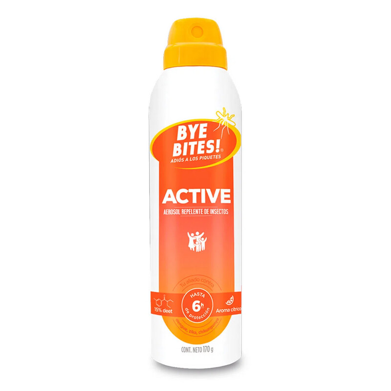Bye Bites Active Protection Spray 170 grs