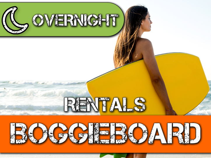Boogieboard Rental OVERNIGHT