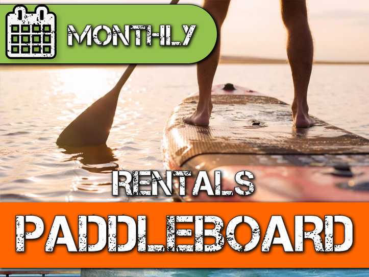 Stand Up PaddleBoard Rental SUP by Month