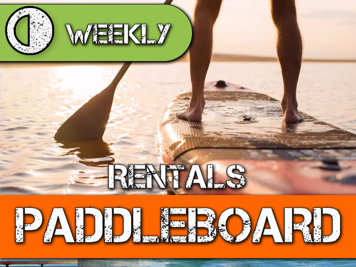 Stand Up PaddleBoard Rental SUP by Week