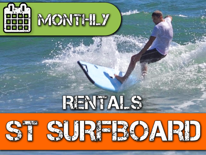 Surf Board Rental Standard by Month