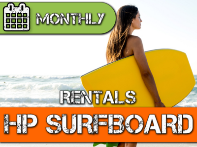 Boogieboard Rental by Month