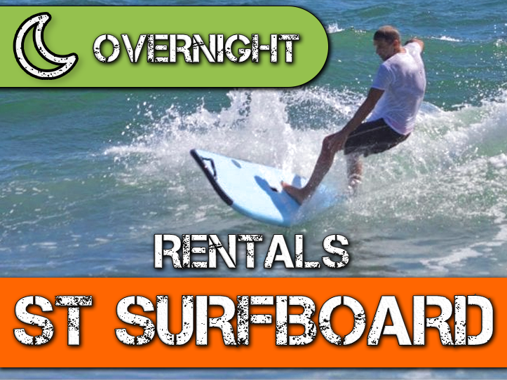 Surf Board Rental Standard Overnight