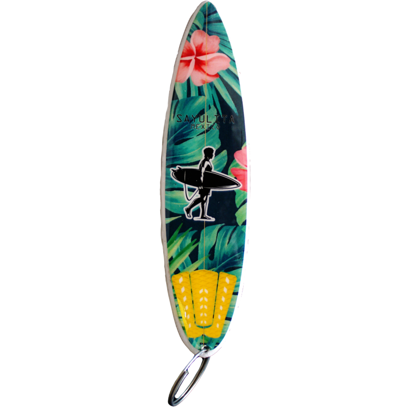 La Lancha - Sayulita Surf Keychain by WildMex