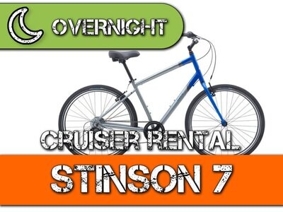CRUISER BIKE RENTAL OVERNIGHT