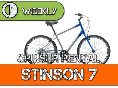 CRUISER BIKE RENTAL WEEKLONG