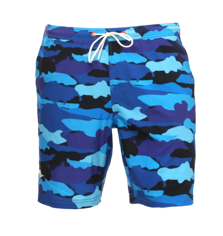 MAJA BLUE CAMOFLOW SWIMSUIT