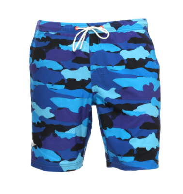 MAJA BLUE CAMOFLOW SWIMSUIT