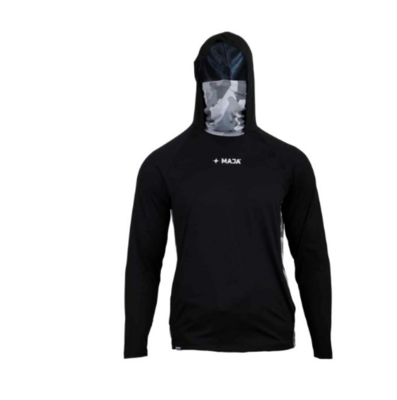 MAJA PERFORMANCE T-SHIRT WITH LOW MASK CAMO GRAY