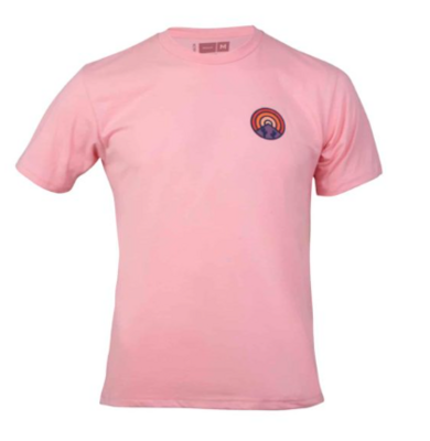 MAJA PINK VIGIA LOGO T-SHIRT