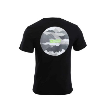 MAJA GRAY CAMOFLOW T-SHIRT