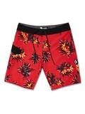 VOLCOM BOARDSHORT MOD LIDO PRINT 20" / CARMINE RED / CMR